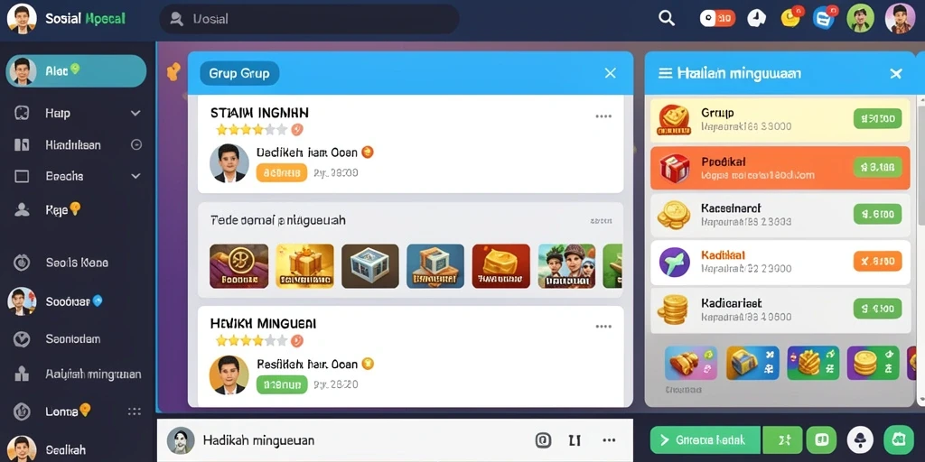 Tangkapan layar menunjukkan dunia petualangan yang mendebarkan.