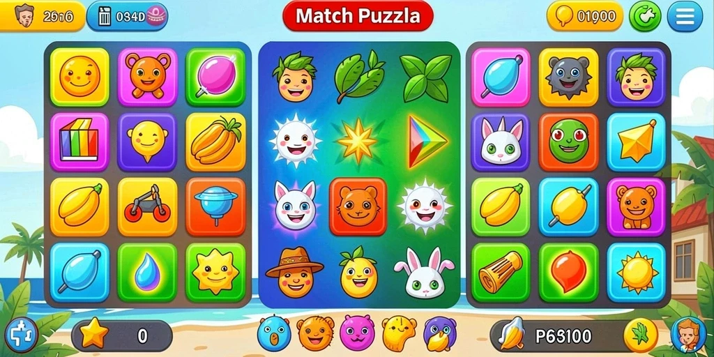 Tampilan grafis yang menakjubkan dari dunia game.