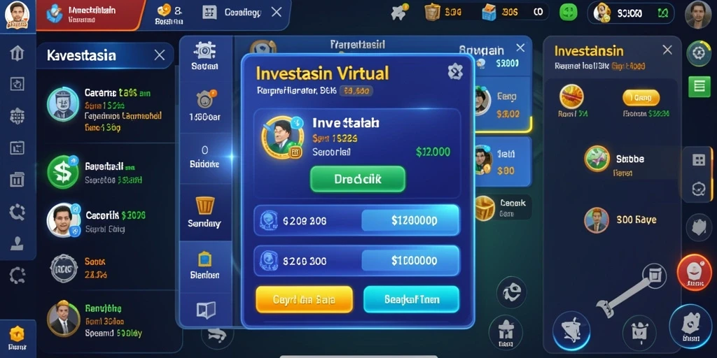 Tampilan antarmuka permainan yang user-friendly.