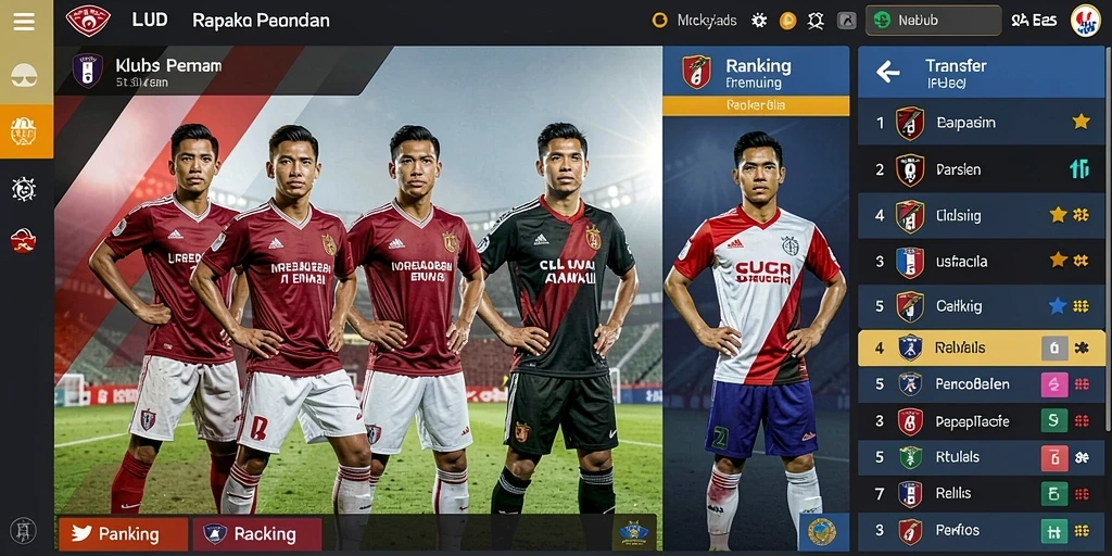 Tampilan awal yang menarik dan intuitif.