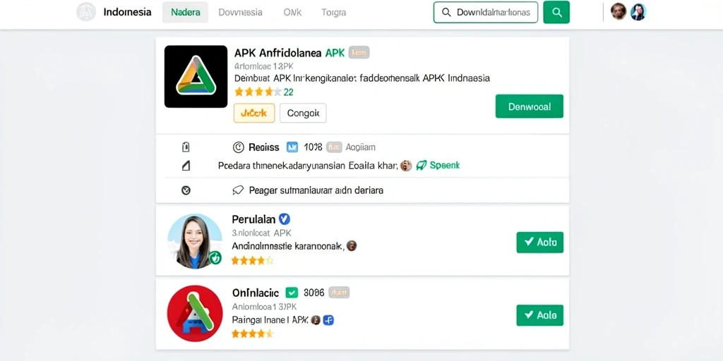 Tampilan antarmuka permainan yang sederhana dan menarik.
