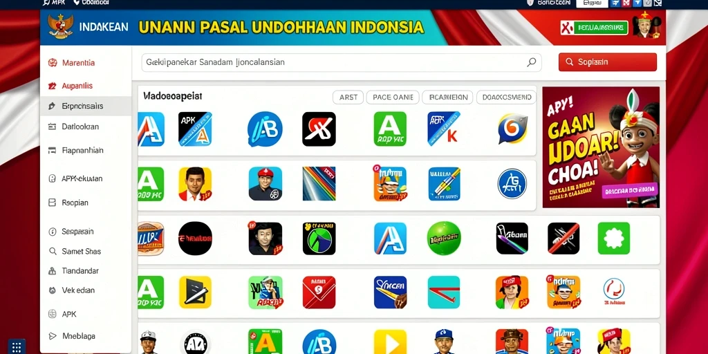 Tampilan karakter utama yang penuh aksi.