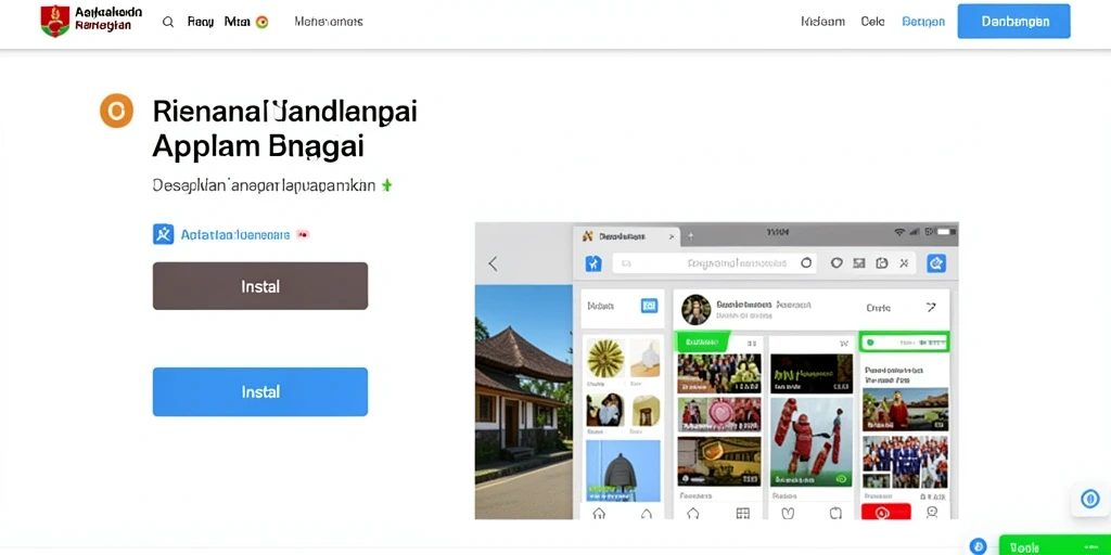 Tampilan awal petualangan yang mengesankan.