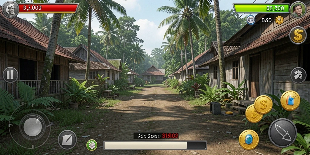 Tampilan grafis yang menawan dan penuh warna.