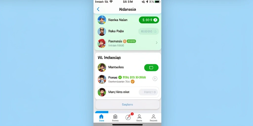 Tampilan antarmuka yang ramah pengguna.