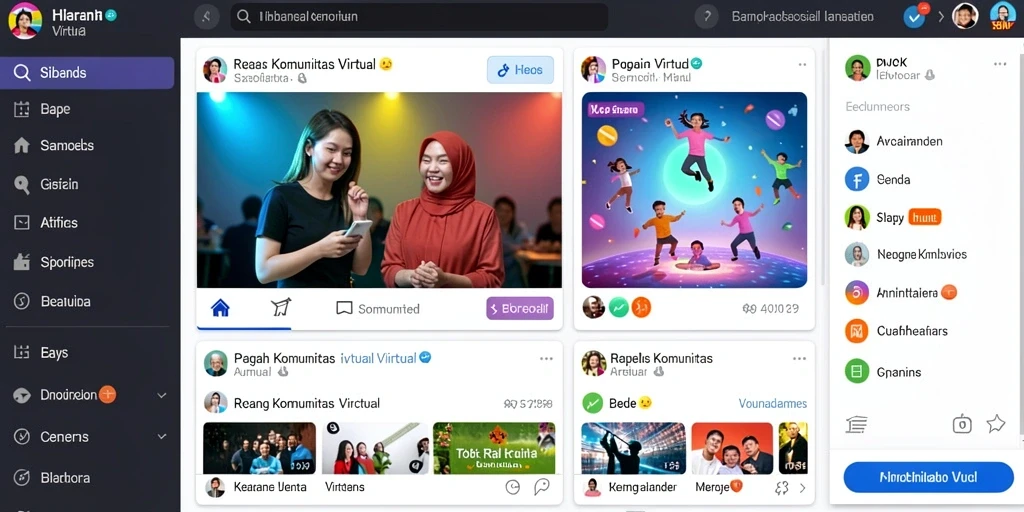 Tampilan awal yang memukau dan menawan.
